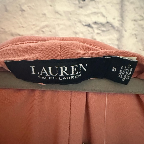 Ralph Lauren Jersey off the Shoulder dress, Mahogany Pink, Size 10 - Picture 6 of 7